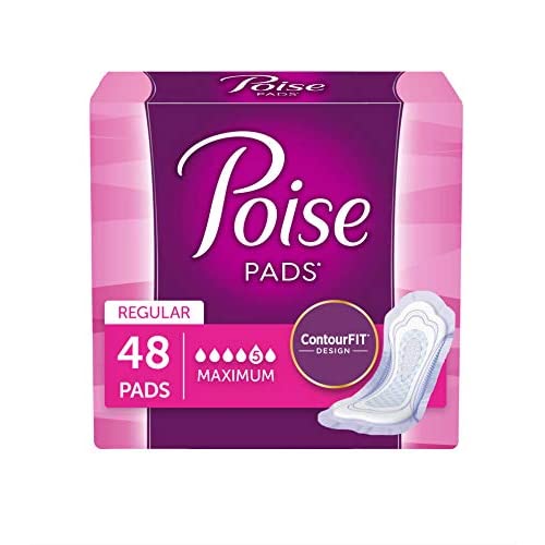 Poise Fresh Protection Pads #5 Maximum Regular 48ct