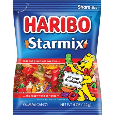 Haribo Starmix Gummi Candy 5oz
