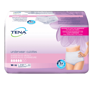 TENA UNDERWEAR WOMEN SUPER PLUS 16CT