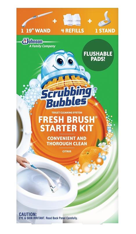 Scrubbing Bubbles Fresh Brush Starter Kit Citrus Scent