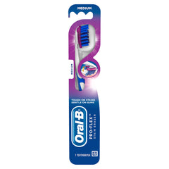 Oral-B Pro-Flex Stain Eraser Medium Toothbrush 1ct