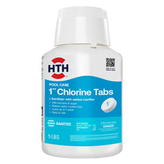 HTH Pool Care 1" Chlorine Tabs 5lbs