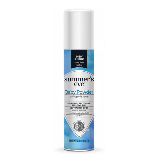 Summer's Eve Baby Powder Daily Gentle Spray 2.0oz