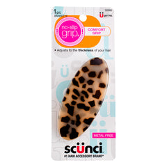 Scunci No Slip Grip No Slip Hair Oval Barrette