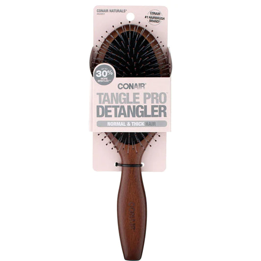 Conair Tangle Pro Detangler Wooden Brush