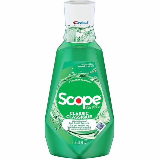 Crest Scope Classic Mouthwash 33.8 oz