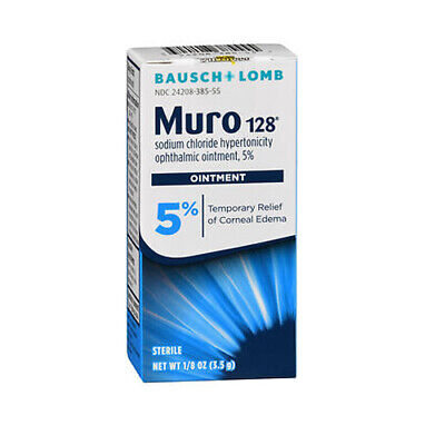 Baush + Lomb Muro 128 5% Ointment 1/8oz
