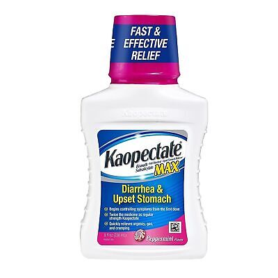 Kaopectate Max Diarrhea & Upset Stomach Peppermint Flavor 8fl oz