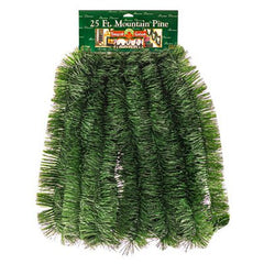 Mountain Green Pine Garland 25ft