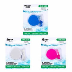 Aqua Swim Nose Clip/Ear Plugs/Carry Case One Size
