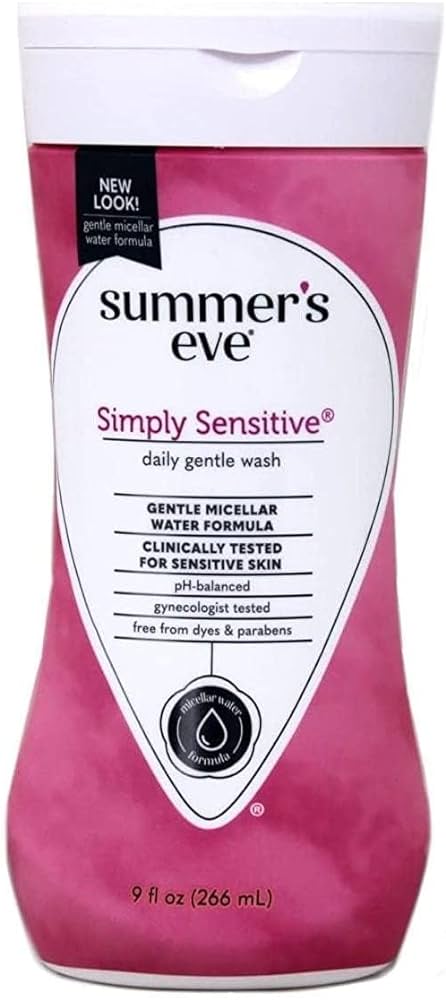 Summer's Eve Simply Sensitive Daily Gentle Wash 9fl oz