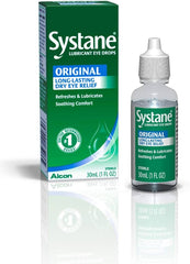 Systane Lubricant Eye Drops Original Long-Lasting Dry Eye Relief Drops 1fl oz