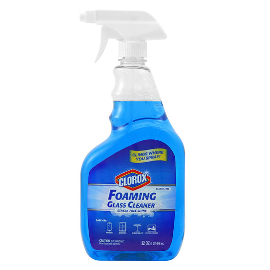 Clorox Foaming Glass Cleanser Bleach Free 23oz