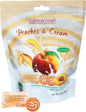 Scripture Candy Peaches & Cream 5.5oz