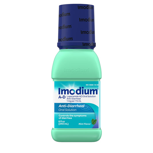 Imodium Anti-Diarrheal Mint Flavor 8fl oz