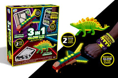 3 in 1 Glow in the Dark Activity Set