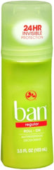 Ban Anti-Perspirant Deodorant Original Roll-On Regular 3.50 oz