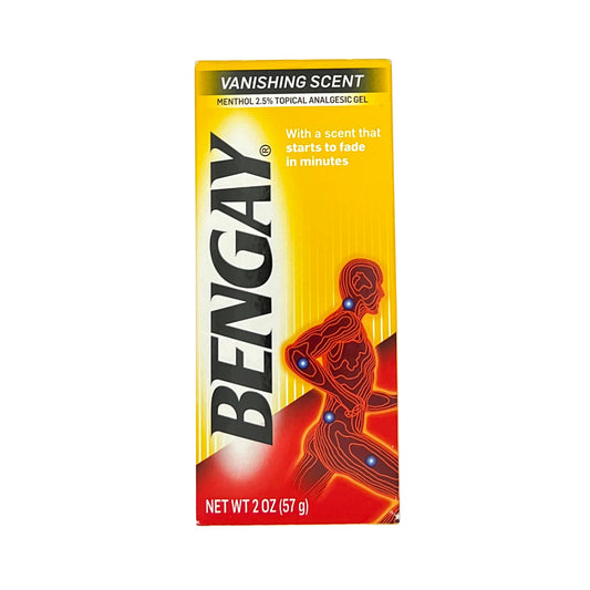 Bengay Vanishing Scent Topical Analgesic Gel 2oz