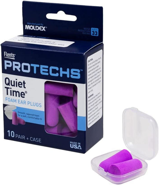 Flents Protechs Quiet Time Foam Ear Plugs NPR33