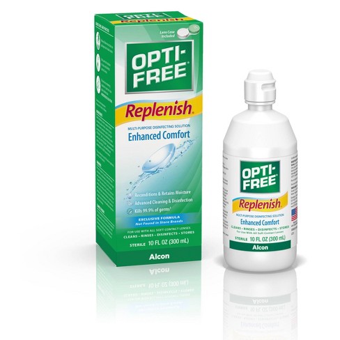 Opti-Free Replenish Multi-Purpose Disinfecting Solution Enhanced Comfort 10fl oz