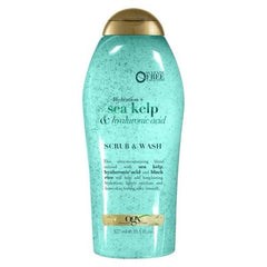 Ogx Hydration + Sea Kelp & Hyaluronic Acid Scrub & Wash 19.5 oz