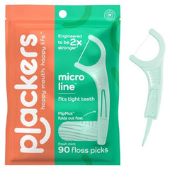 Plackers Fresh Mint Floss Picks 90ct