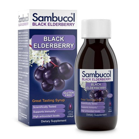 Sambucol Black Elderberry Syrup 4fl oz
