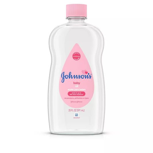 Johnson's and Johnson's Baby Oil 20oz