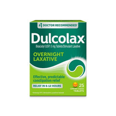 Dulcolax Overnight Laxative 5mg (25 Tablets)