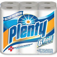 Plenty Ultra-Premium Paper Towels 6 Pack