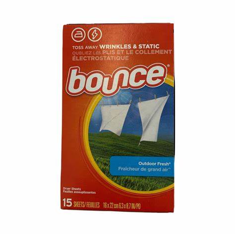 Bounce 5 In 1 Outdoor Fresh Scented Dryer Sheets 15ct