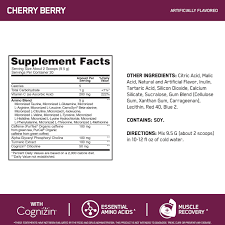 OPTIMUM NUTRITION AMINO ENERGY ADV CHERRY BERRY
