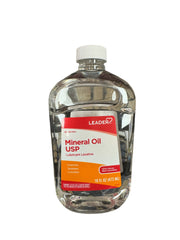 Leader Mineral Oil USP Lubricant Laxative 16fl oz