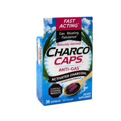 Charcocaps Anti-Gas 260mg (36 capsules)