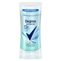 Degree, Advanced, 72H MotionSense, Antiperspirant Deodorant, Shower Clean 2.6oz