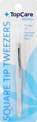 TopCare Square Tip Tweezers