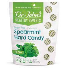 Dr. John's Healthy Sweets Spearmint Hard Candy 3.85oz