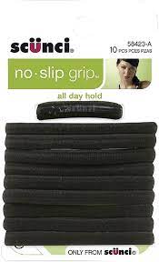 Scunci No Slip Elastic Hair Bands 10ct