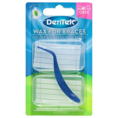 Dentek Wax for Braces 2pk