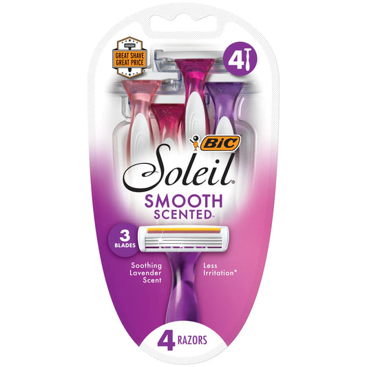 BIC Soleil Twilight 3 Blade Razors - 4 pk