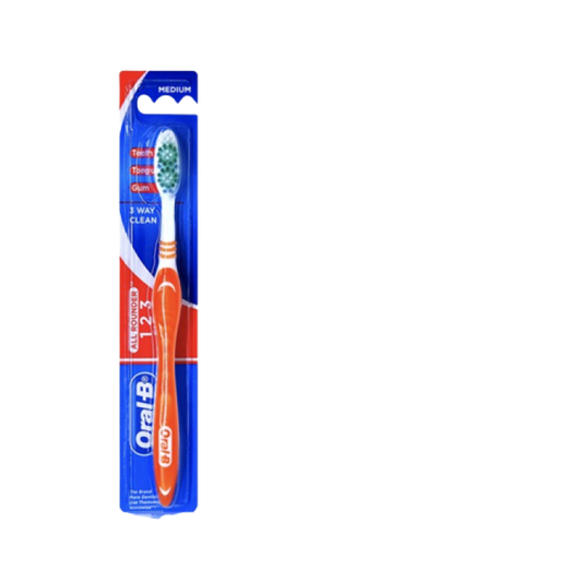 Oral-B All Rounder Medium Toothbrush 1ct