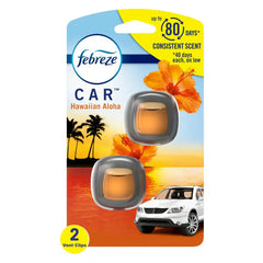 Febreze Car Air Freshener Hawaiian Aloha Scent 2 Pack