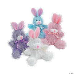 Furry Stuffed Bunny