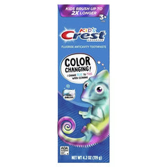 Kid's Crest Advanced Color Changing Fluoride Anticavity Toothpaste 4.2oz