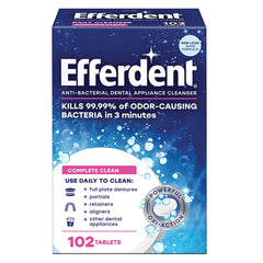 Efferdent Complete Clean Daily Cleanser - 102 Tablets