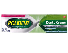 Polident Dentu Creme Cleanser Paste 3.9oz