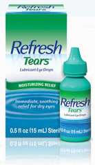 Refresh Tears Lubricant Eye Drops Moisturizing Relief 0.5fl oz