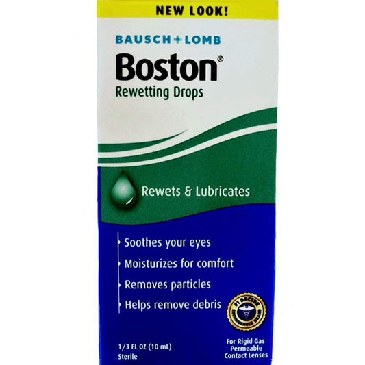Bausch + Lomb Rewetting Drops Rewets & Lubricates 0.33fl oz