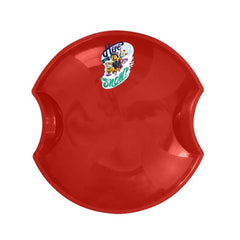 Kids Plastic Saucer Winter Sled Asst