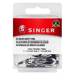 Singer 25 Color Safety Pins